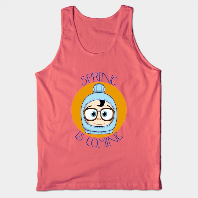 SPRING IS COMING! Tank Top by SpagoArt